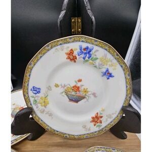 8 - Theodore Haviland Bread/Dessert Plate, 6.5" Ganga Pattern, Limoges, France‎